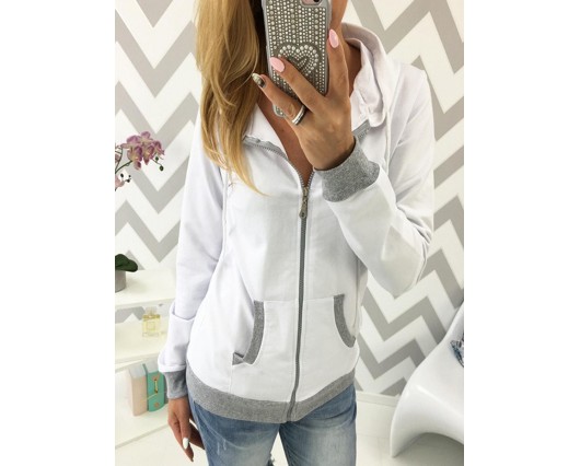 Single Spring Long Sleeve Fall Standard Patchwork Cardigan Regular Hoodies