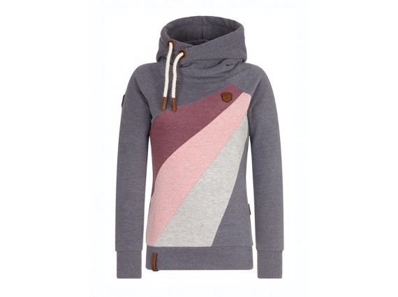 PRE-SALE Hooded Patchwork Long Sleeve Color Block Western Pullover Single Hoodies